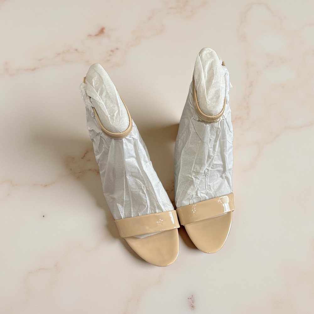 Sam Edelman beige Heels with Artistic Design